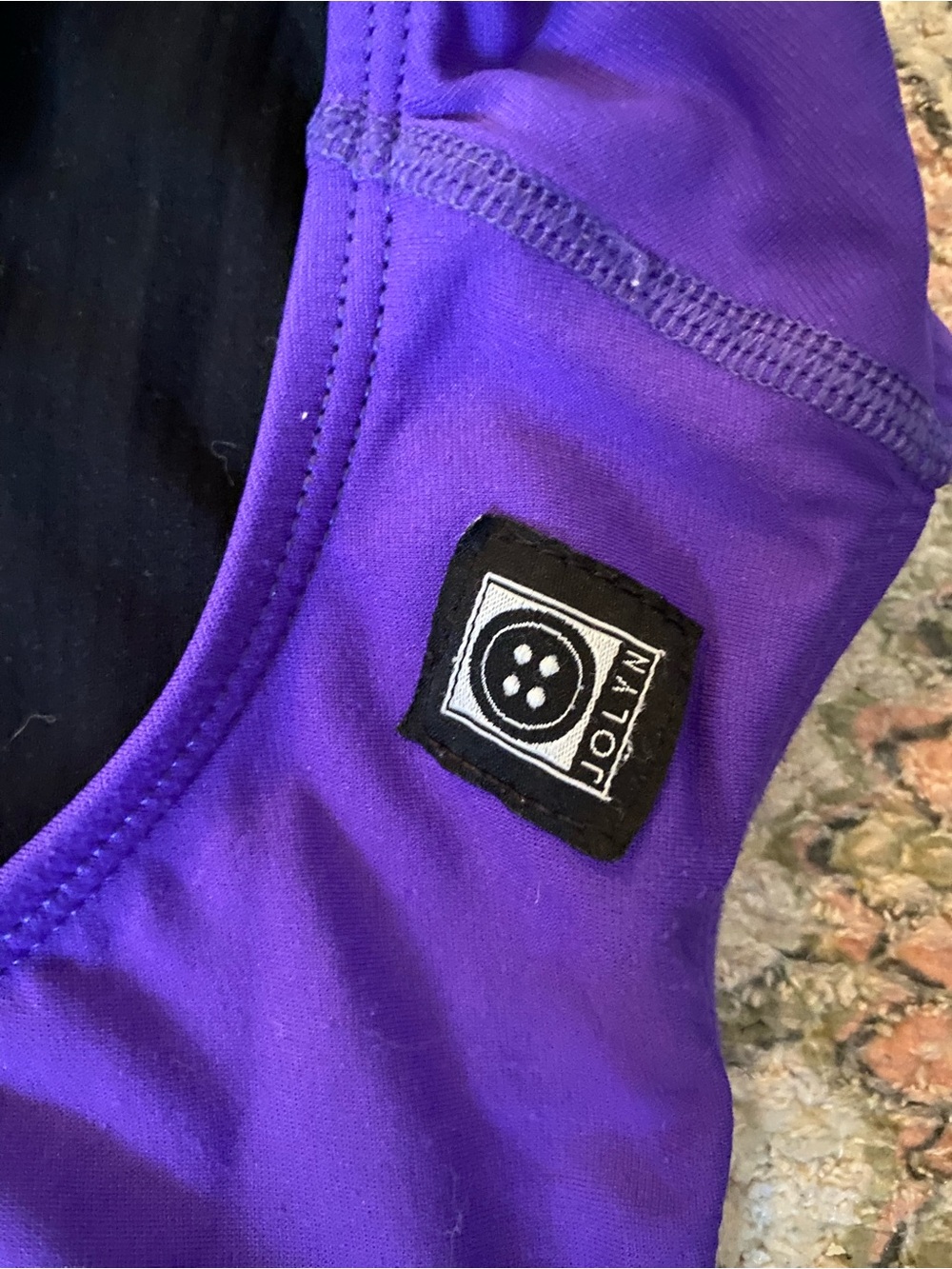 Jolyn Clothing Purple Jackson 2 One-Piece Swimsuit - Picture 5 of 6
